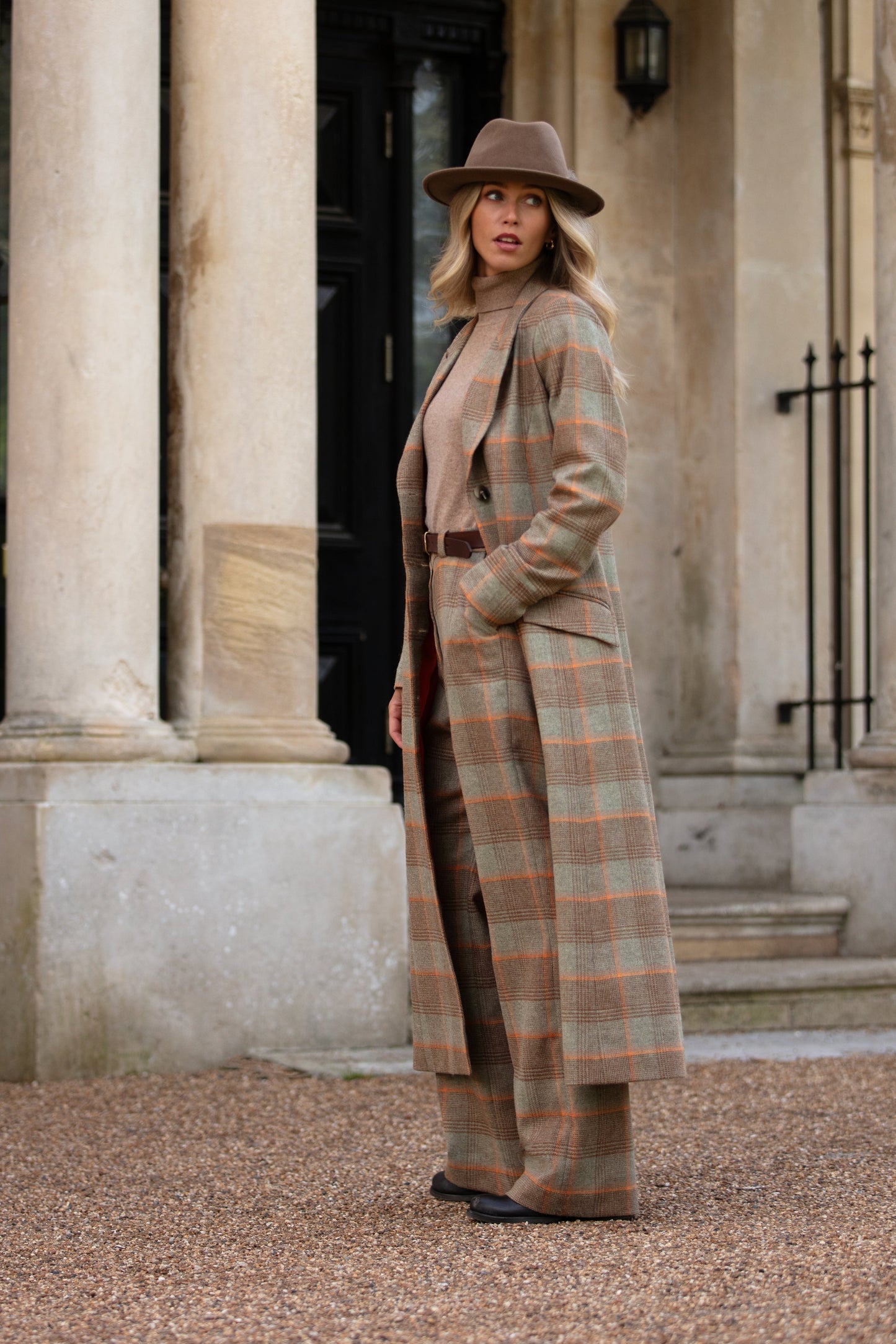 Vivian Orange Trousers