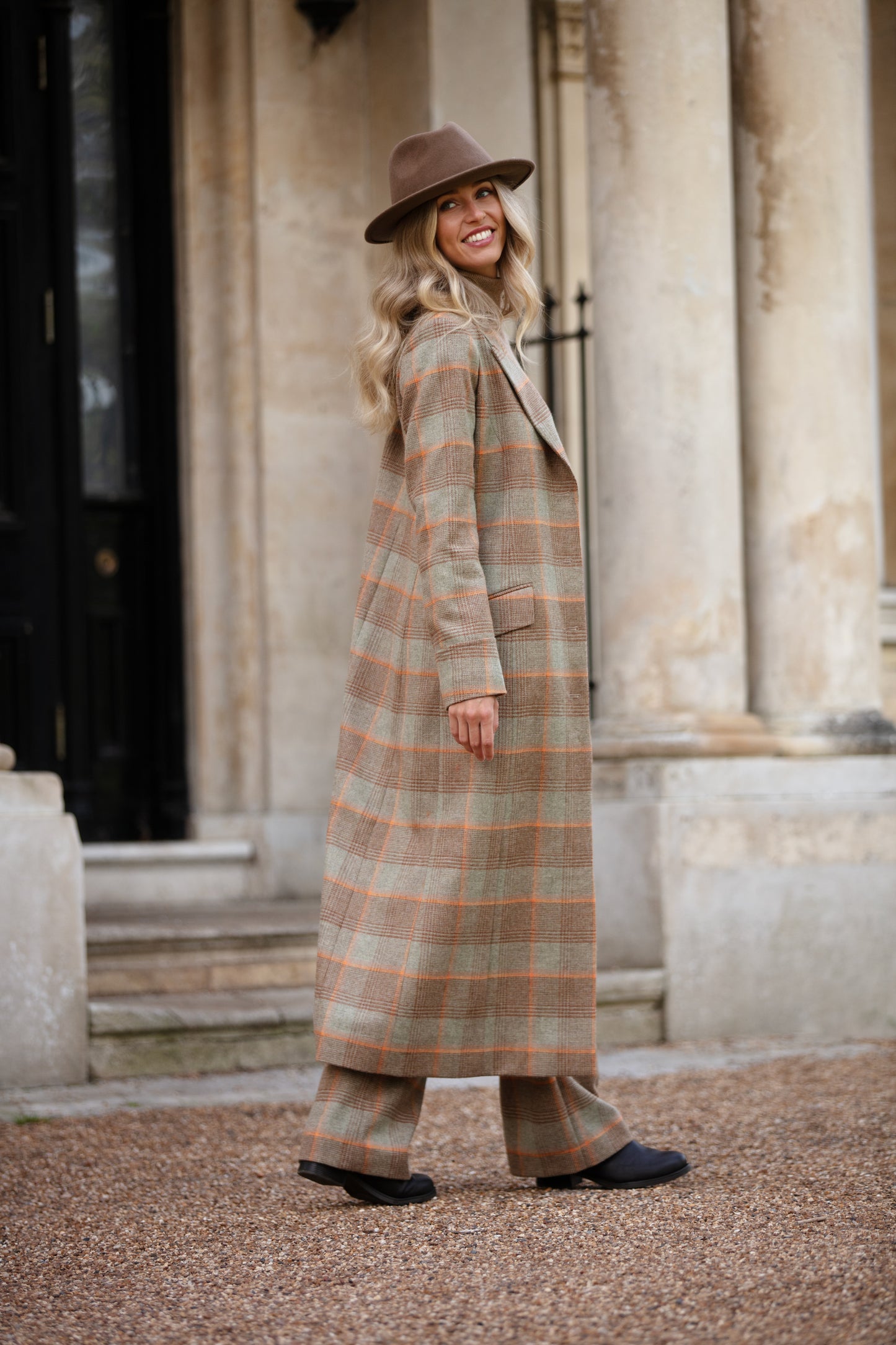 Vivian Orange Trench