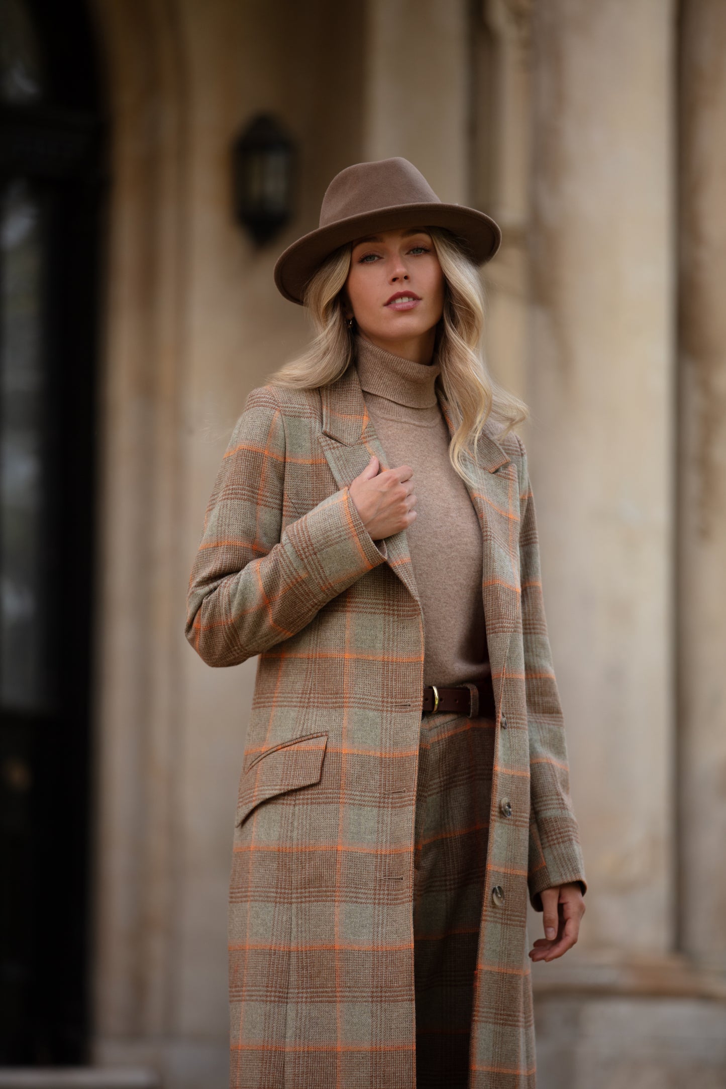 Vivian Orange Trench