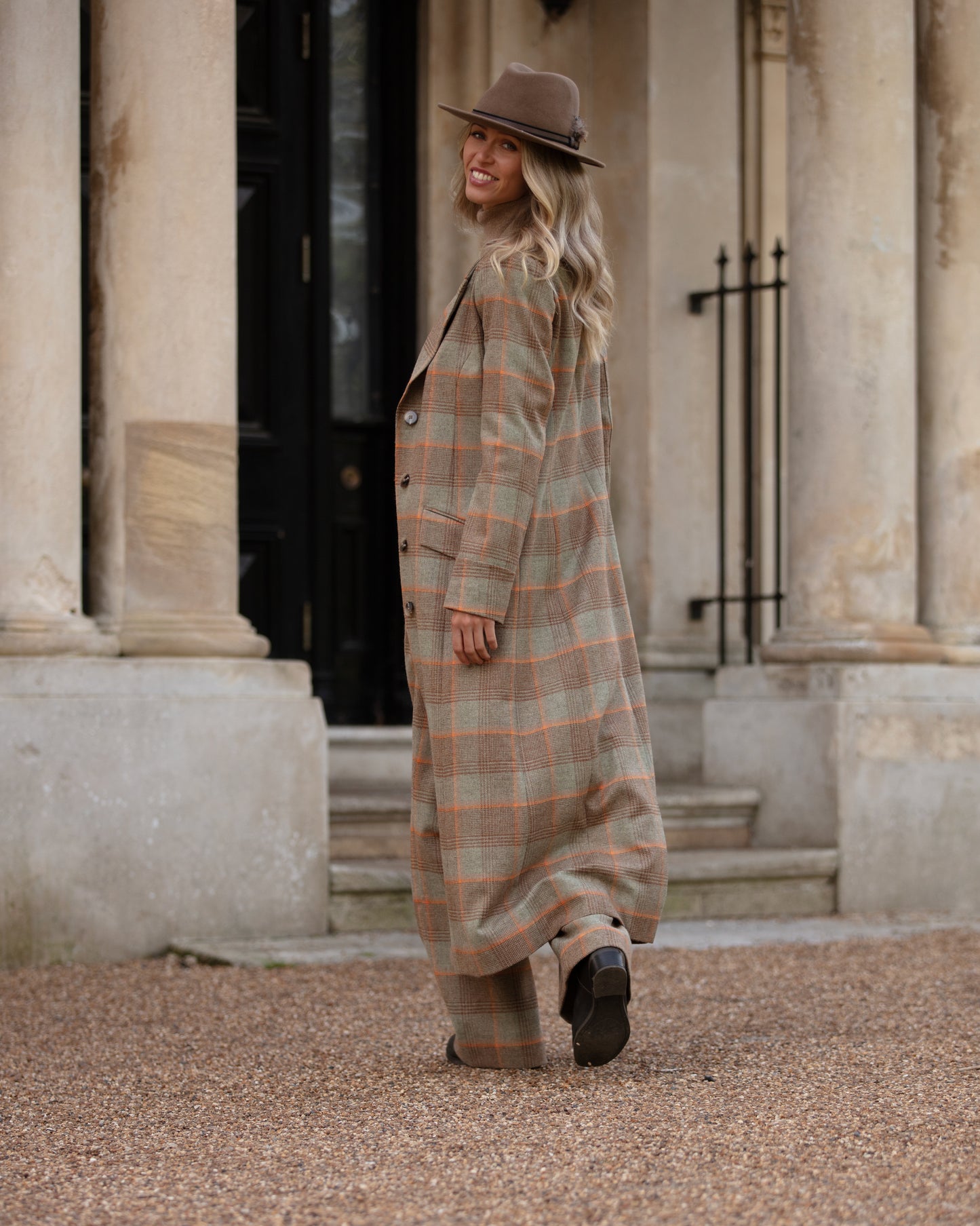 Vivian Orange Trench
