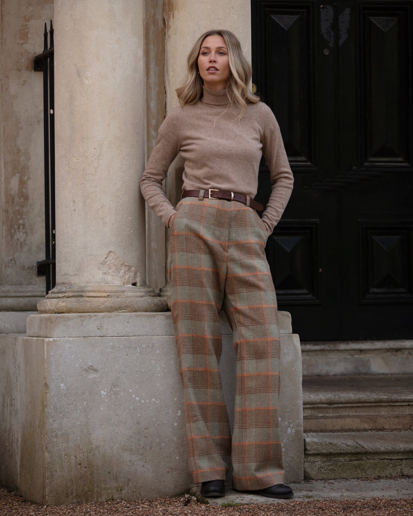 Vivian Orange Trousers