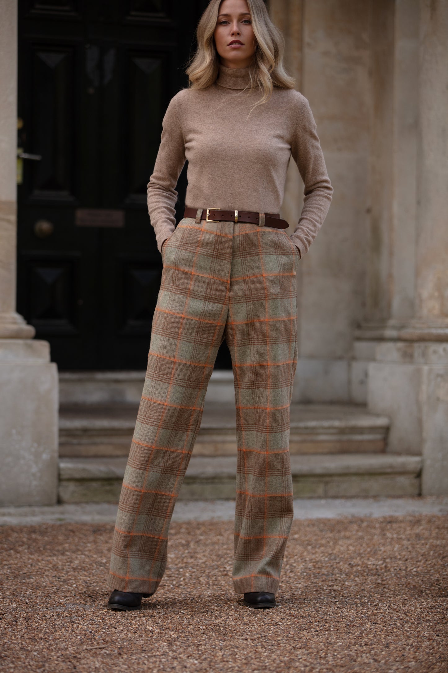 Vivian Orange Trousers