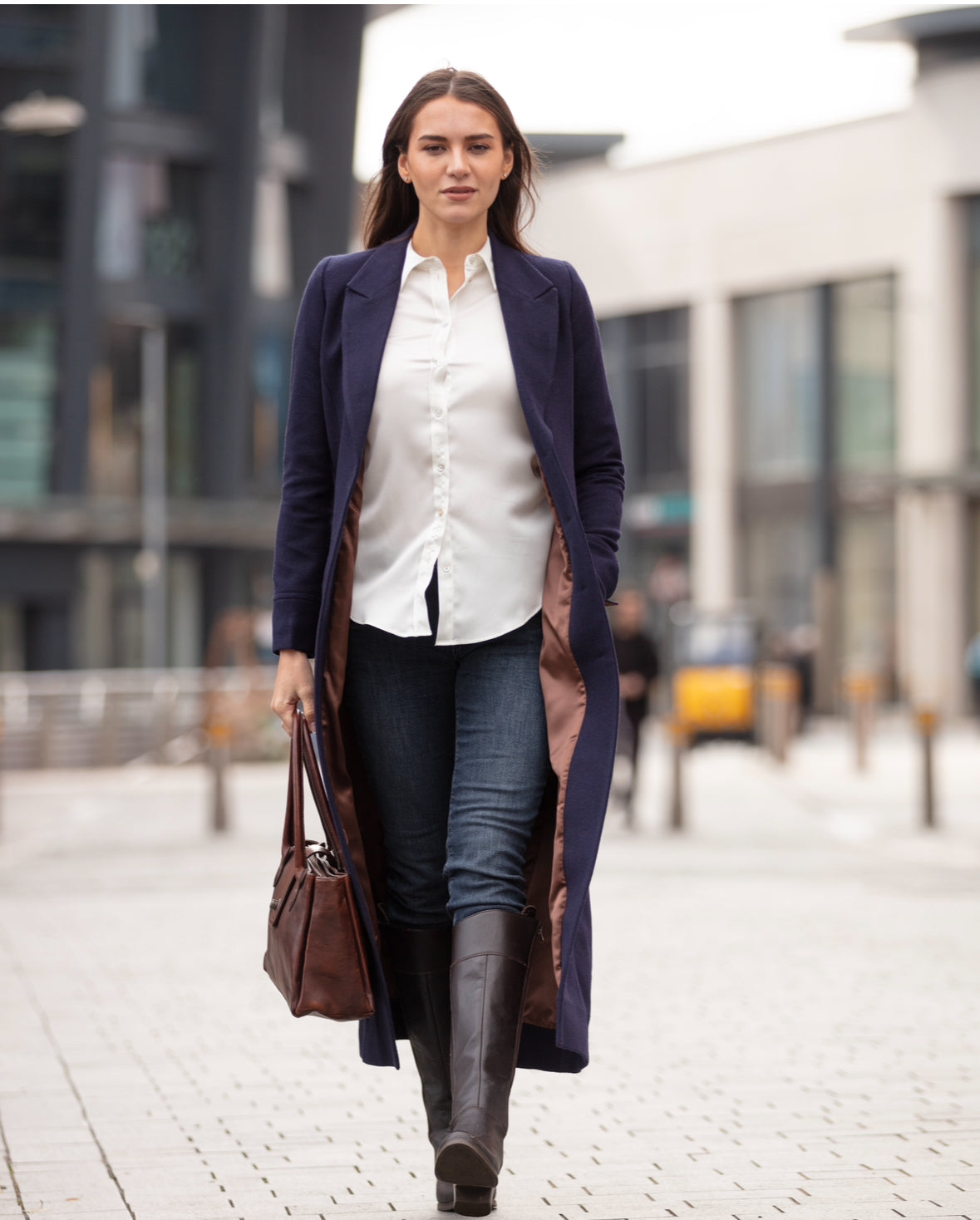 Navy Trench Coat