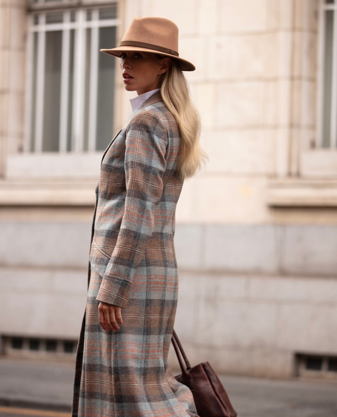 Vivian Blue Trench