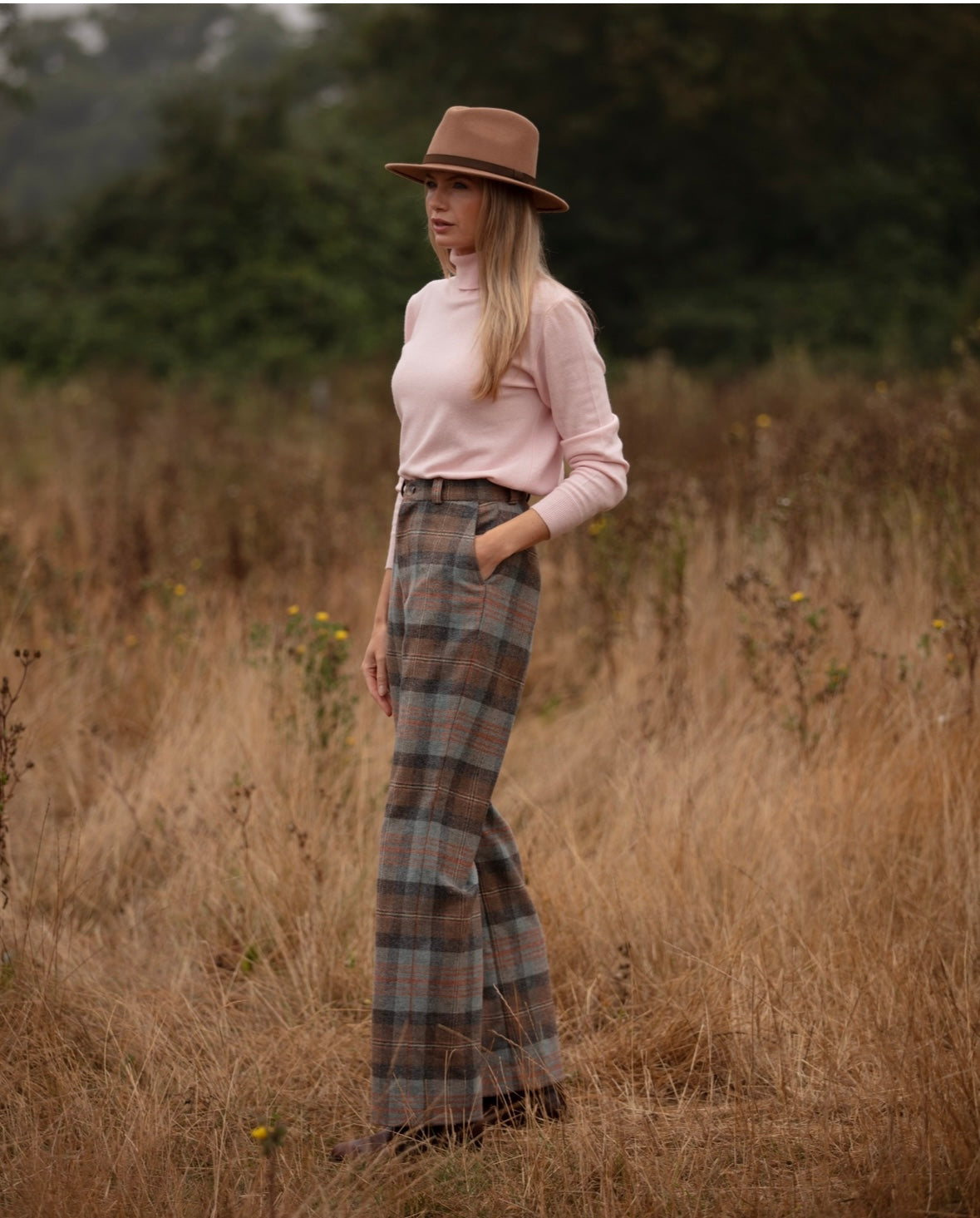 Vivian Blue Trousers
