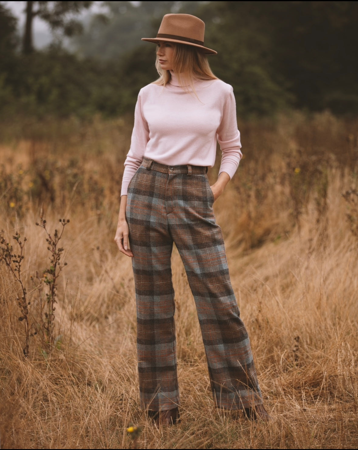 Vivian Blue Trousers