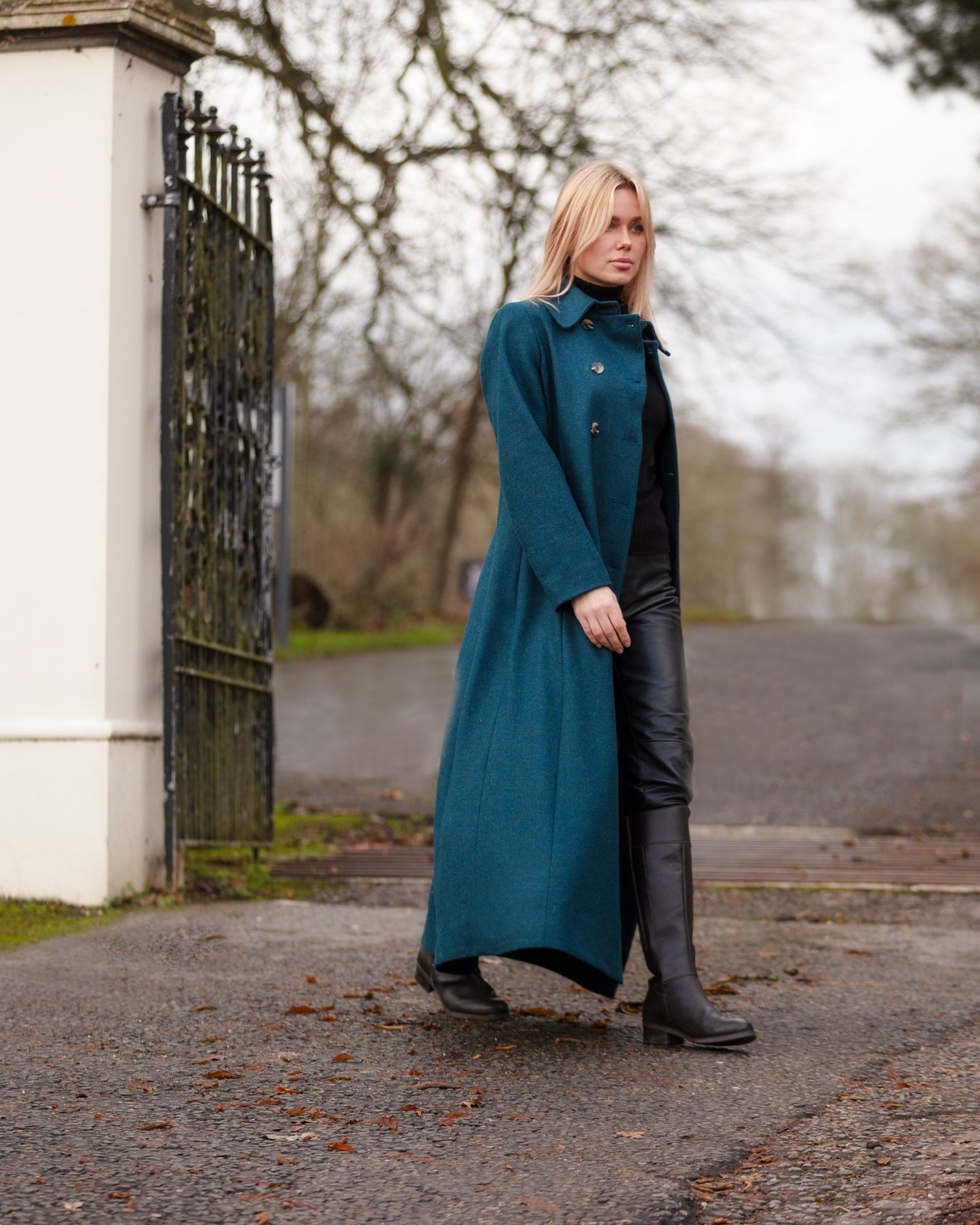 Petrol Trench Coat