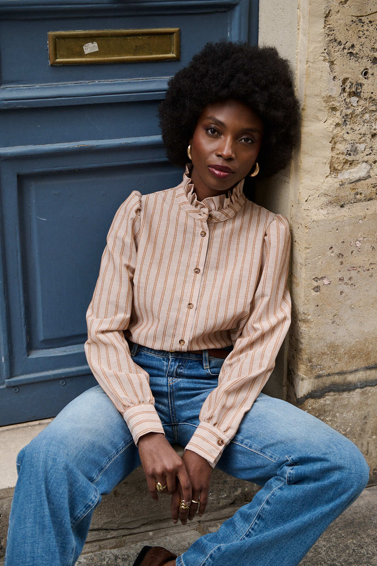 Striped Cotton Shirt