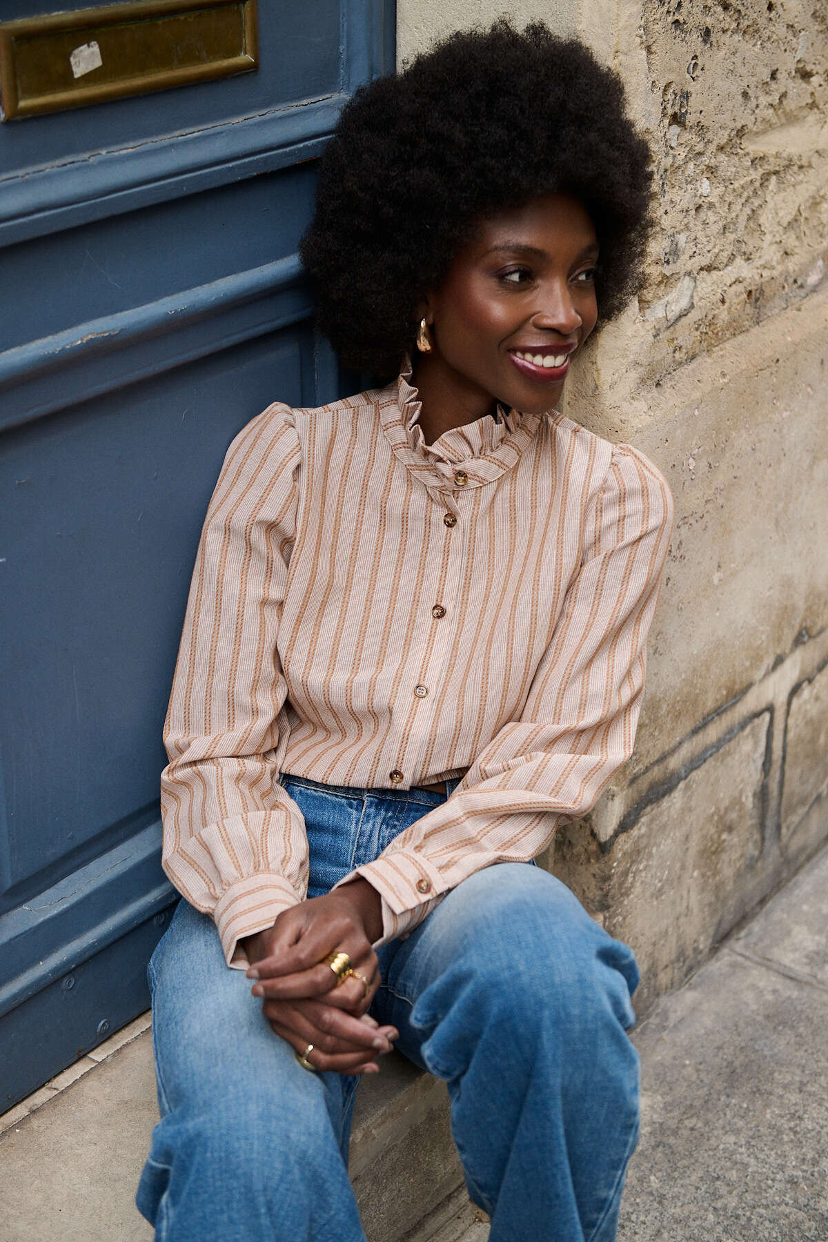 Striped Cotton Shirt
