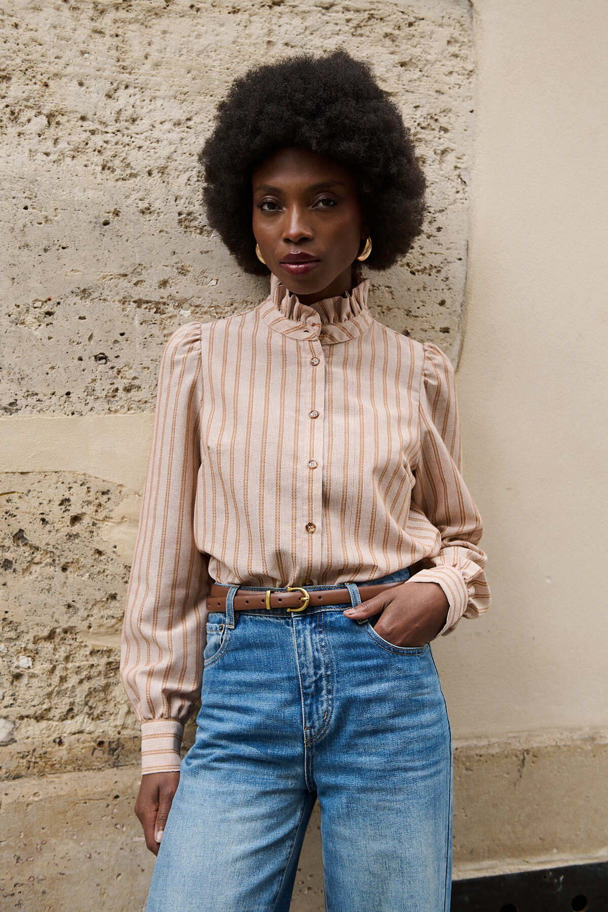 Striped Cotton Shirt